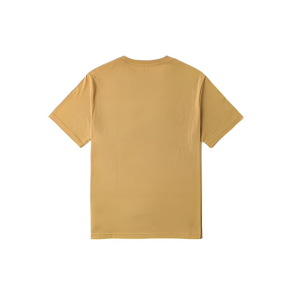 Vans Short Sleeve Casual Comfortable Moisture Wicking T-Shirt Unisex Tops Yellow VN000GQ65QJ