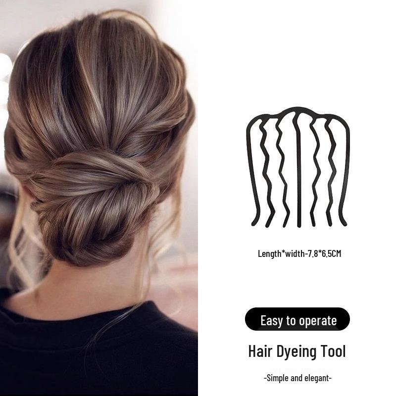 U-Shaped Pearl Women's Updo Hairpin 2025 - Elegant Insert Comb Headwear