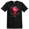 Vintage Classic Rock Album Art T Shirt Psychedelic Design Street Scene Tee