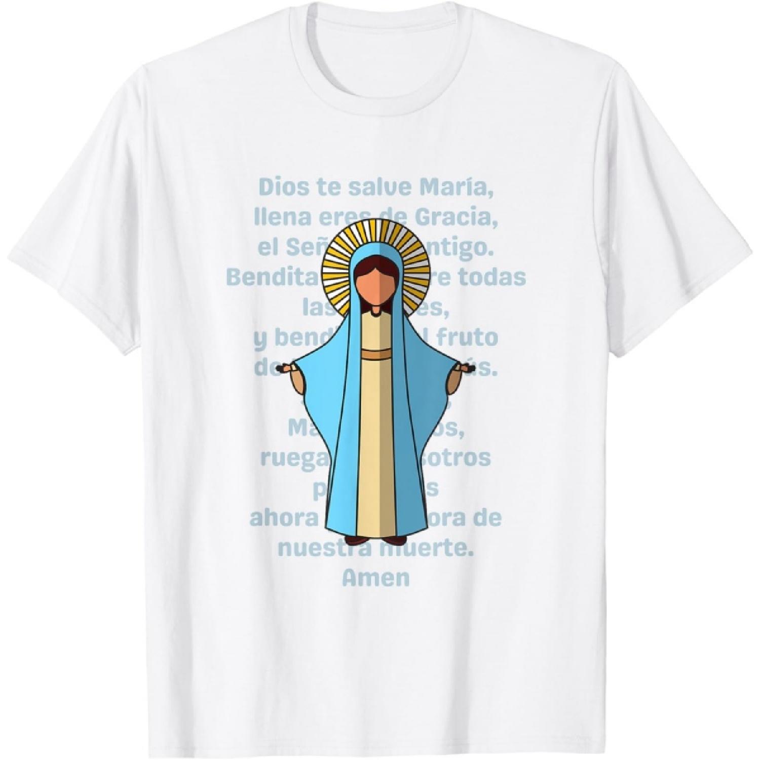 First Holy Communion or Baptism for Catholic Devotes T-Shirt XXXXXL белый