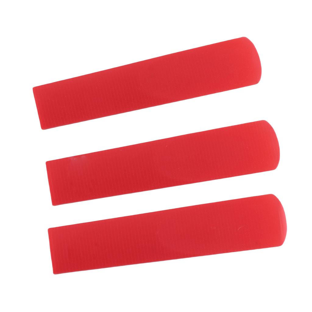 3dílné pryskyřičné plátky pro alt saxofon, 2,5dílné, opravné příslušenství pro plátky, červené