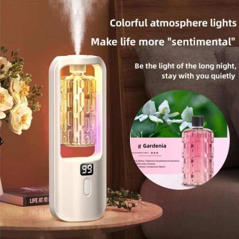 5 Style Automatic Aroma Diffuser Fragrance Essential Oil Aromatherapy Machine Deodorization Air Freshener Colorful Light Living Bedroom Toilet