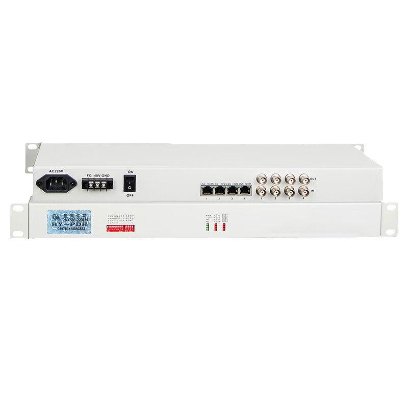 

4-Port E1 to Ethernet Protocol Converter (Rack-mount)