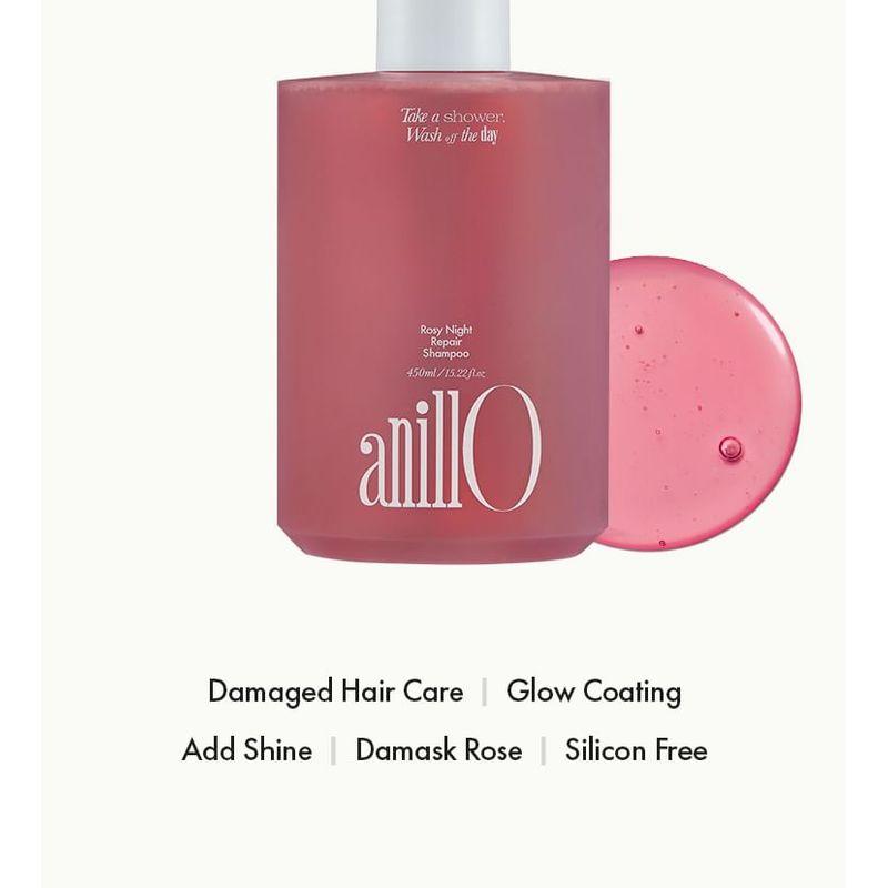 anillo Rosy Nachtreparatur-Shampoo