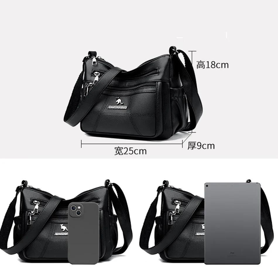 High Quality Women Shoulder Bag Leather Luxury Handbags Women's Bags Designer Shoulder Crossbody Bags for Women Sac A Main 2026