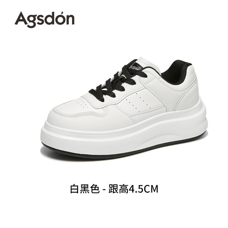 

Augustine board shoes women s 2025 new autumn platform student white shoes wormwood insoles sports and leisure shoes 40
