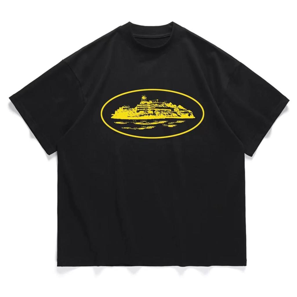 Trendy Island Retro Y2k TShirt 100 Cotton Graphic Tee Unisex Women Summer Streetwear Top S
