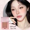 QXQY Brighten Multi-use Powder: Fine, adheres well, no fallout, minimizes pores, natural, 3D shimmer, dazzling highlight for a radiant glow.