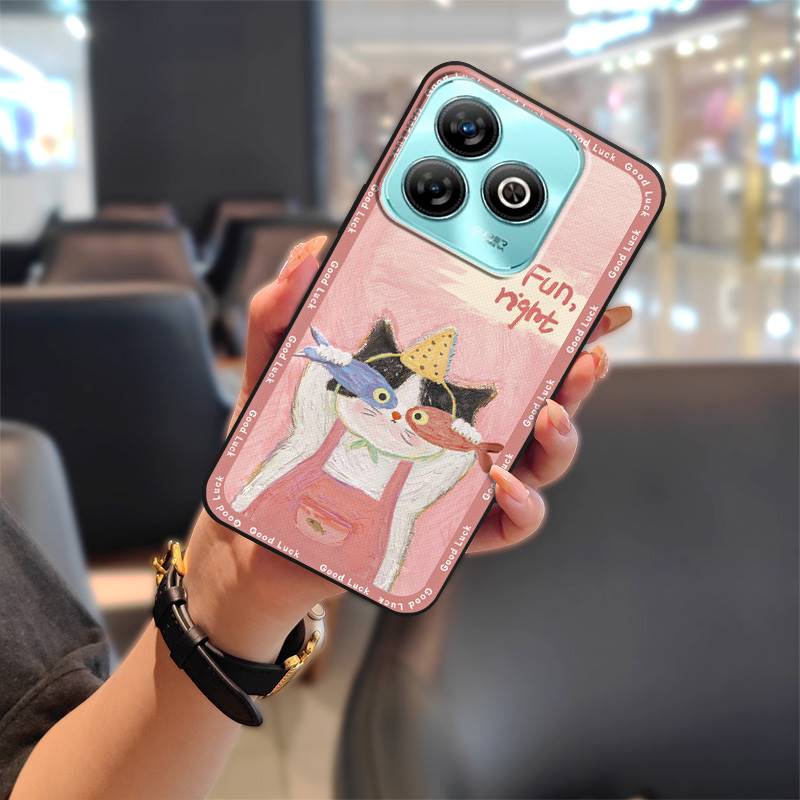 Modedesign Wasserdichte Handyhülle Für ZTE Blade A75 4G/Z2359 Silikon Langlebig Stoßfest Schmutzabweisend Vollständiger Schutz TPU