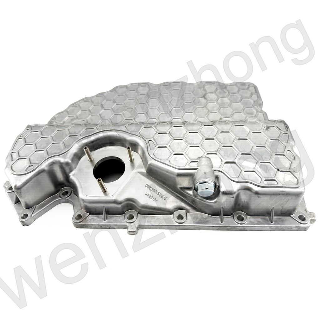 I01024004 06K103600R All Aluminum Alloy Improved Oil Tray Waste Oil Pan For Q3 POLO Golf Tiguan Octavia 06K 103 600 06K103598G