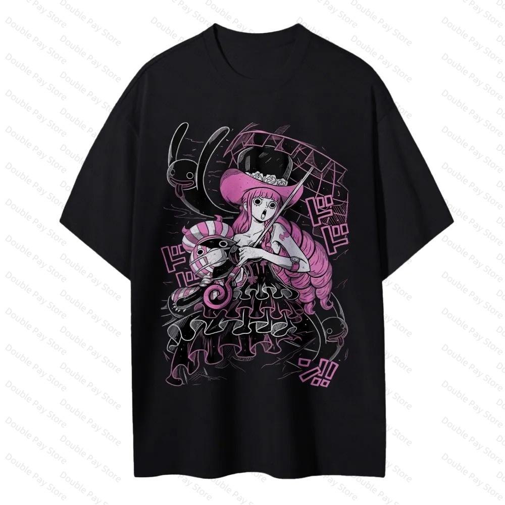 One Piece Perona Ghost Princess TShirt Kids Tshirt Unisexs Shirts Women tshirts Casual Short Sleeve Harajuku Anime Streetwear