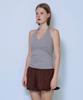 PISCESS Punching Frill Shorts_Brown