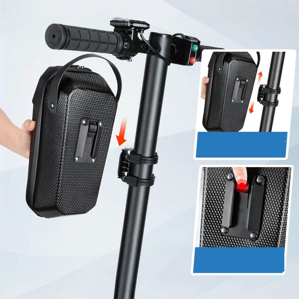Portable Electric Scooter Bag, Quick Release Scooter Storage Bag with 2L/3L Large Capacity