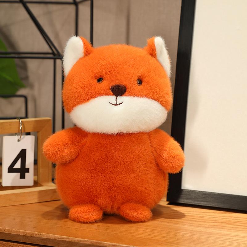 Boneca de máquina de agarrar de oito polegadas boneca ovelha pequena porco coelho boneca brinquedo de pelúcia máquina de boneca de clipe boneca atividade de arremesso de casamento