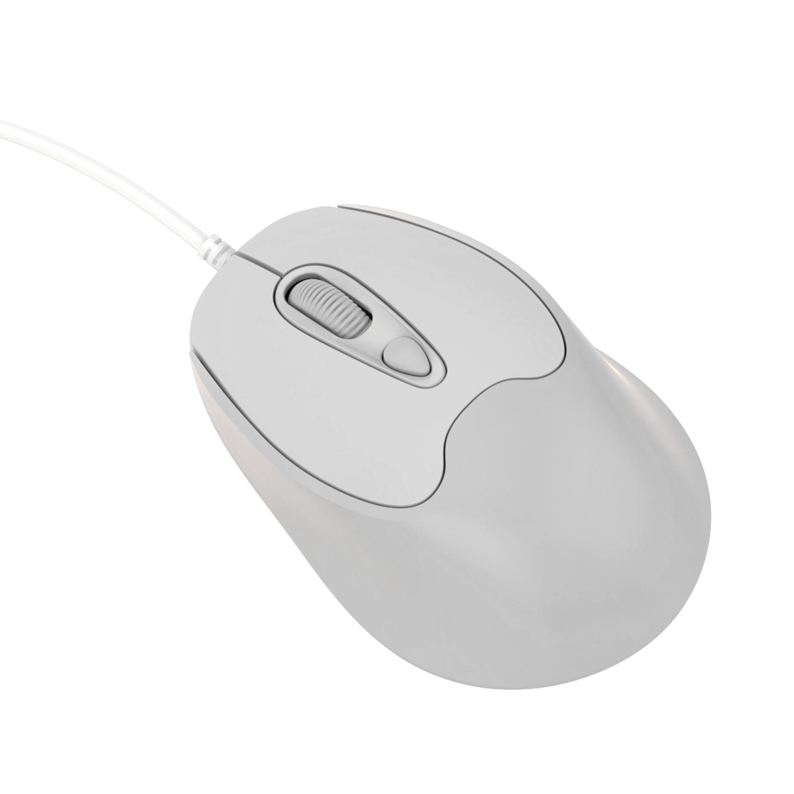 

Проводная мышь USB C, легкая маленькая мышь для детей, 800-1200-1600 точек на дюйм, оптическая дорожная мышь для ПК, настольного компьютера, ноутбука серый