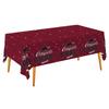 3 Pcs Party Table Cloths Waterproof Graduation Tablecloth Disposable Plastic Table Covers for College & High School Graduations