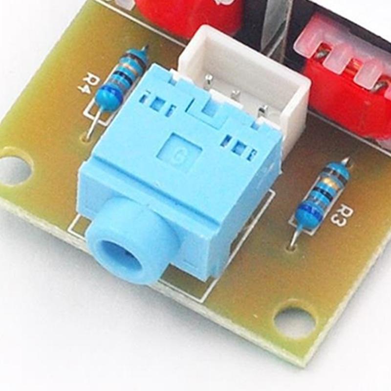 Professional Stereo Sound Noise Filter with 3.5mm and Wiring Terminals For Enhances Signal Clarities