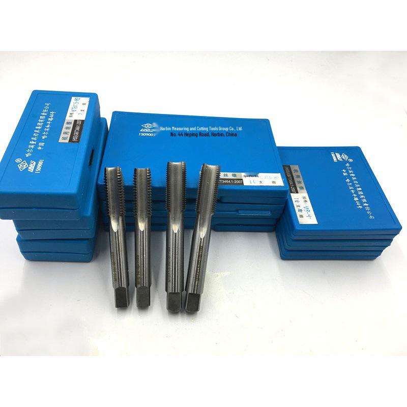 Harbin Halang Machine Taps Set: M4, M5, M6, M8, M10, M12, M14, M16 X2*1.5x1.25*1*0.75*0.5