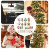 Christmas Crafts For Kids 2D Decorations With Stickers Make Christmas Tree Ornaments For Kids Adults Tree Holiday Classroom
