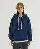 Small Logo Fleece-Lined Hoodie Navy