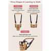 Breathable Animal Shape Walker Standing Aid Walking Harness (brown) PXCL