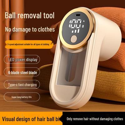Anti-peluches et rasoir à pull portables rechargeables