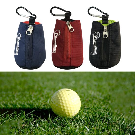 Golfbalhouder Hoge Elasticiteit Slijtvast Stijlvolle Golfbalhouder met Ophanggesp voor Golfbal