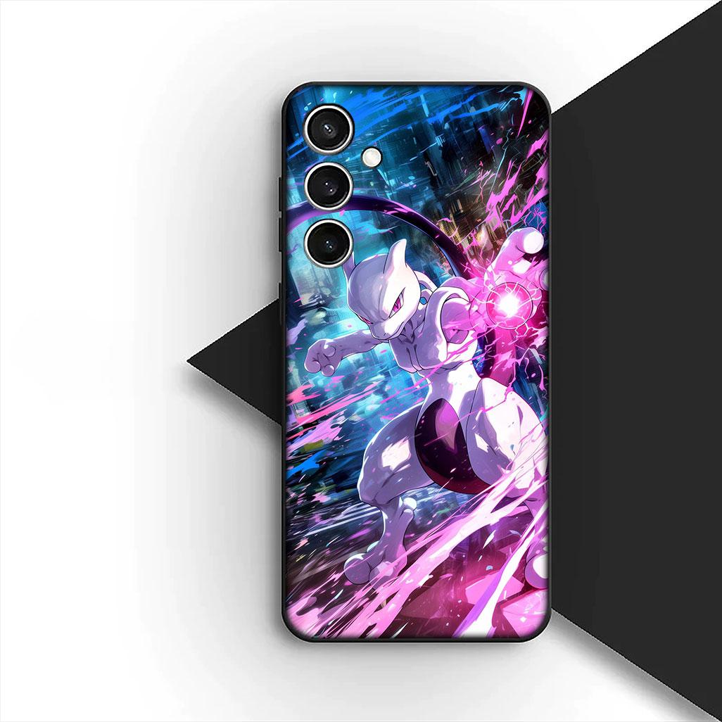 

Cover for Xiaomi Redmi Note 13 14 Pro Plus ProPlus 14C 13C Pro+ 5G Casing Phone Case Mewtwo P-Pokemons Mew Two P-Pikachus Redmi Note 14 Pro 5G (Global)