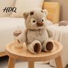 Cruelty-free Stuffed Toy Highland Cow Animal Soft Running Calf Plush for Kids Strong Stitched Cuddle Hugging Plushie Boys Girls Portable