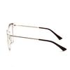 Big Frame Blue Light Blocking Cat Eye Glasses Women Photochromic Gray Prescription -6 To 0