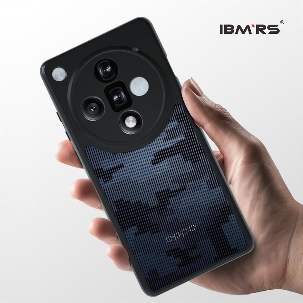 BMRS for Oppo Find X7 camo case, Clear Hard Back Protective Cover