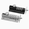 No-Drill Password Bolt Lock