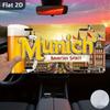 D Flat pc Munich Germany Beer Festival Bavarian Spirit License Plate  Retro German Metal Sign with LwenbruInspired Logo