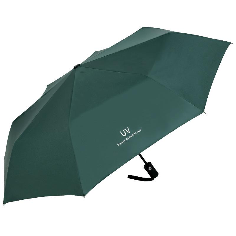 Faltbarer Regenschirm mit UV-Schutz und individuellem Logo für Regen oder Sonnenschein