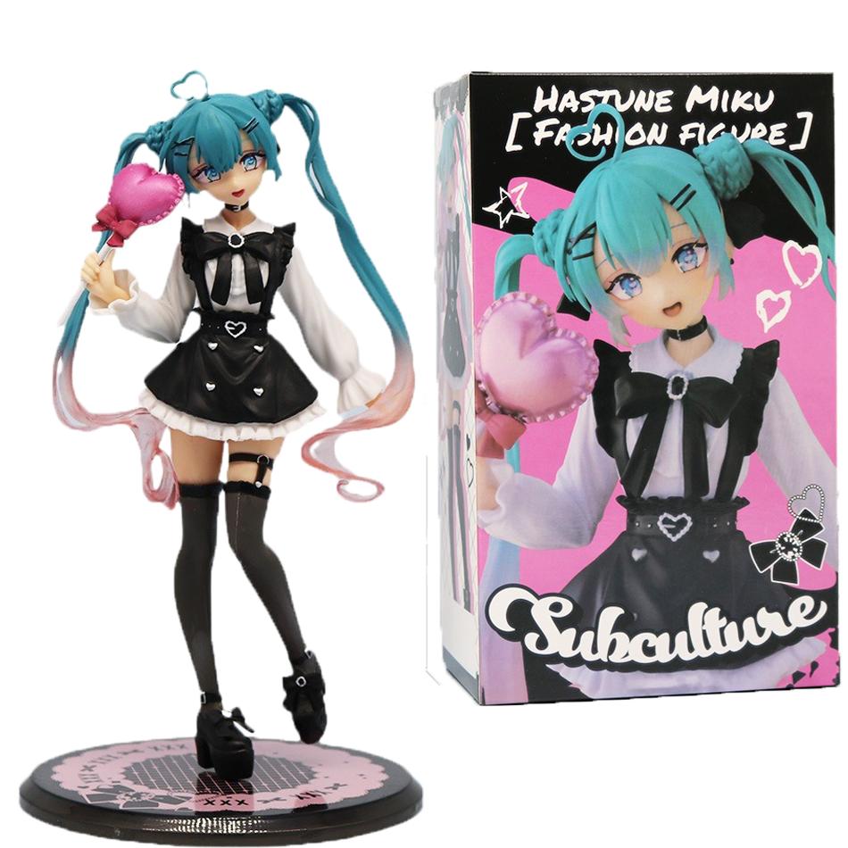 New Hatsune Miku Non Mainstream Fashion Anime Figure Toys Collectible Model Ornaments