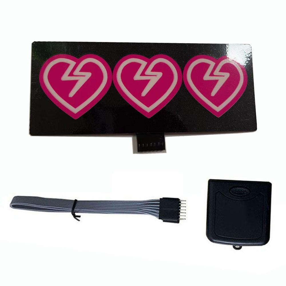 

Windshield Electric Wanted 5 Star Car Window Sticker Auto Moto Safety Sign Decals Decoration LED Lights for Vehicle Sticker