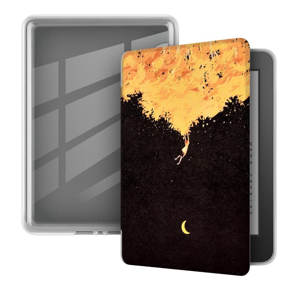 For Kindle Paperwhite 7 inch 2025 (12th Gen) Colorsoft e-Reader Case Smart Cover SA568B Shell Auto Wake/Sleep Folio Funda