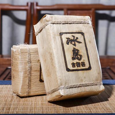Premium Yunnan İzlanda Antik Ağaç Olgun Çay Tuğlası 500g Puerh Olgun Çay Tuğlası