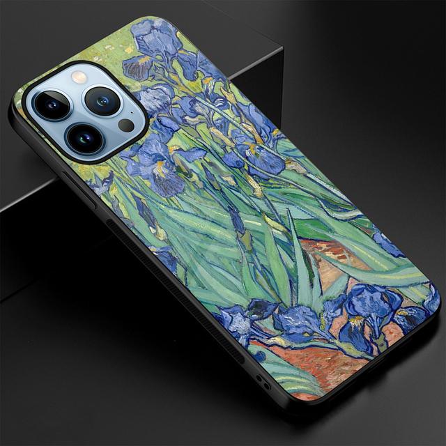 

Чехол с рисунком пейзажа для Iphone 14 13 11 12pro Max Mini Xs Xr X, чехол из закаленного стекла для Iphone 7 8 6s Plus Se 2022, чехол For iPhone 13Pro Max