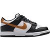 Nike Dunk Low Fashion Comfortable Slip Resistant Durable Low Top Kids Skate Shoes Kids Sneaker Black White Brown II7639-001