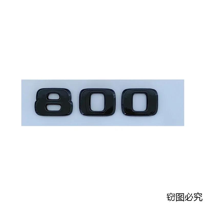 ABS Car Body Side Letters Badge Tail Trunk Sticker for Mercedes Benz G700 G800 G900 900 800 700 Emblem W210 W213 W204 W251 W111