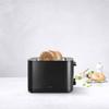 ZWILLING Enfinigy Grille Pain 2 Slots Noir avec Réchauffeur