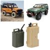 1Celsius10 Scale Simulation Gas Fuel   Can Set Plastic   Fuel   and   Gas Can for SCX10 1Celsius10 RC Crawlers