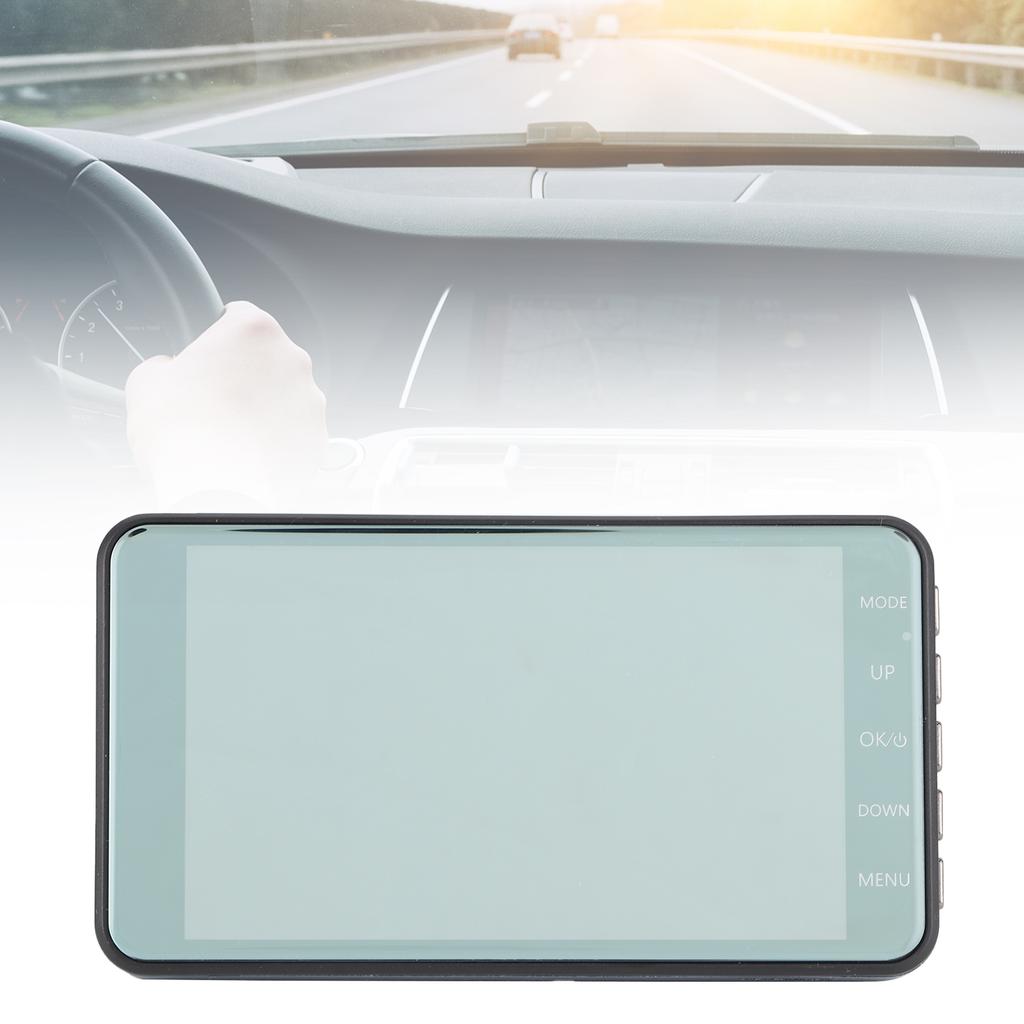 4in Dual Lens Driving Recorder DVR Touch Screen G?Sensor 1080P 170 Degrees  Wide Angle Night Vision