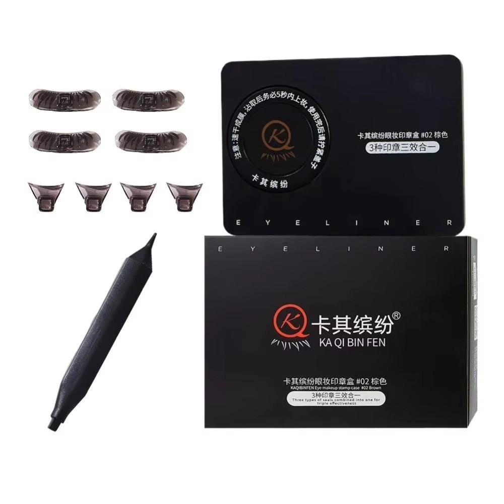 Waterproof 3 in 1 Eyeliner Stamp Tools Ultra-Fine Tip Freckle Makeup Stamp Tool  For Daily Makeup