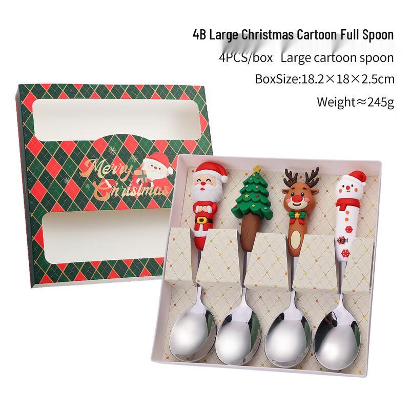 ZISIZ Christmas Doll Cutlery Set