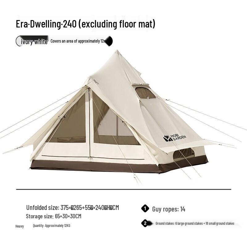 Mobi Garden Epoch 240 Tech Cotton Mongolian Tent