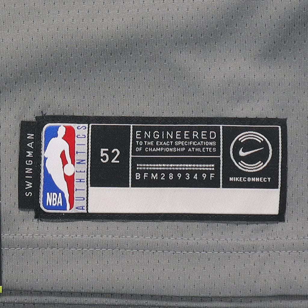 Nike NBA Statement Edition Swingman Drakt 2019-2020 Sesongen, Pustende Hurtigtørkende, Brooklyn Nets, Kyrie Irving #11 Herredrakt Grå AT9792-004