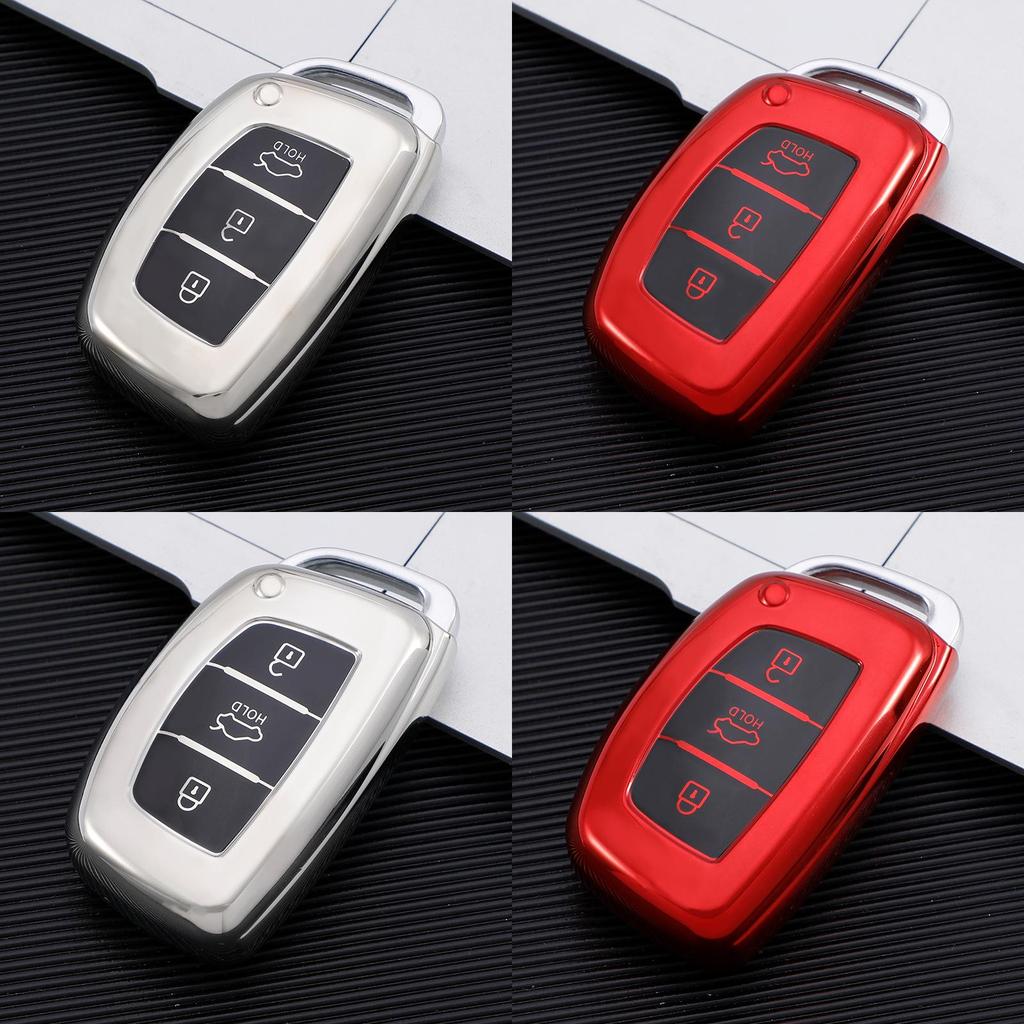 Modern Car Key Cover For Mistra Ix35 Ix25 Elantra Sonata Tucson Verna With Durable Tpu Material