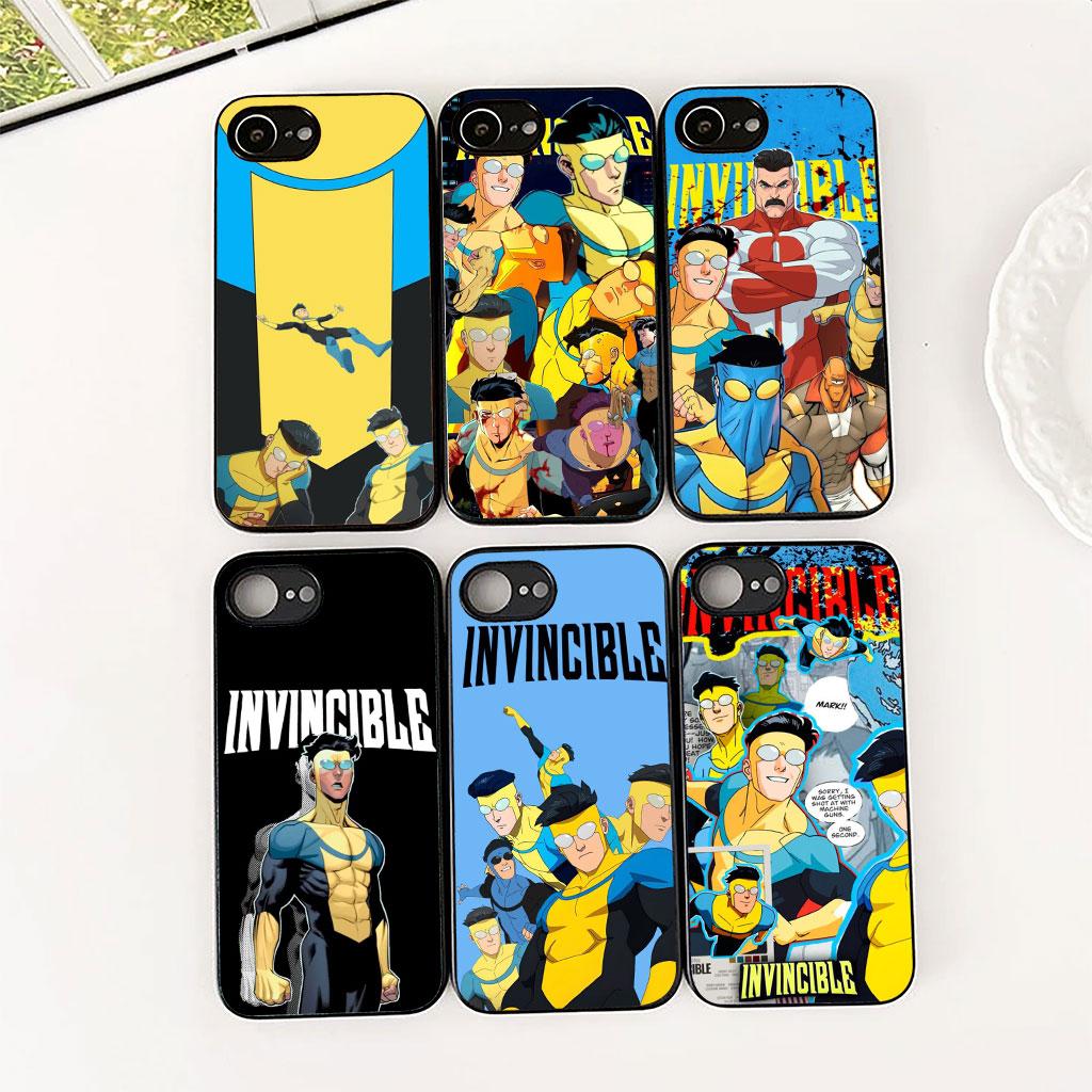 Phone Cover for Apple iPhone 17 Air 12 13 Pro Max Mini ProMax 7 + 8 Plus 7+ 8+ Soft Silicone Case Omni Man I-Invincibles Collage